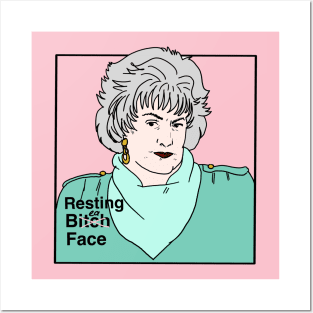 Resting Bea face Posters and Art